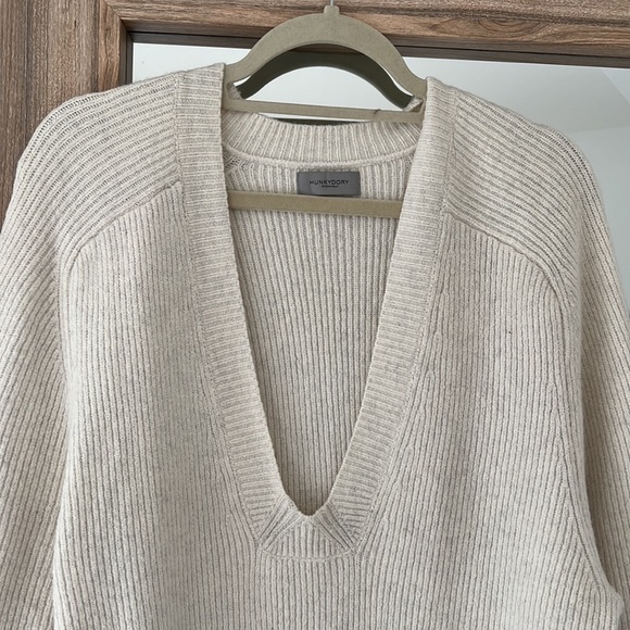 Hunkydory Stockholm Knit Cream/Grey Dress - Picture 5 of 6